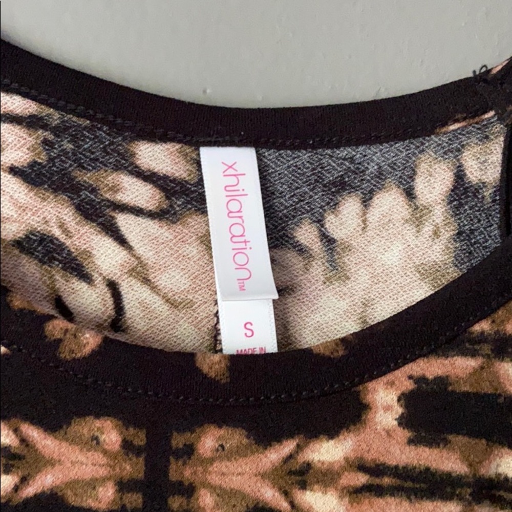 Xhilaration High Neck Tie Dye Dress - Picture 4 of 4